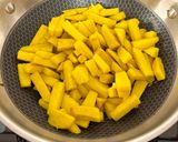 A picture of step 4 of Yam Fry.