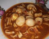 Foto langkah ke 4 dari resep Samgor cumi pedas simple.