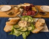 A picture of step 6 of Charcuterie board / cheese board.