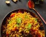 A picture of step 4 of Jowar Sprouts Usli.