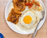 รูปขั้นตอนการทำที่ 1 ของ ข้าวหน้าสเต็กไก่สไปซี่ (ไม่ใช้น้ำมัน)