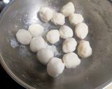 A picture of step 2 of Rice Pathiri.