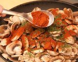 Gombapaprikás recept nokedlivel (klasszikus) recept fázis 3 fotója