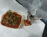 A picture of step 2 of Mutton qorma / muslims party dish.