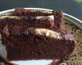 Foto langkah ke 7 dari resep Banana Choco Cake No Mixer.