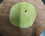 A picture of step 6 of Tea - Time Seasonal Hare Matar Ki Puri Without Stuffing.