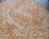 Foto del passaggio 7 della ricetta #597 Risotto con pomodoro, quenelle di melanzane e pomodorini grigliati 🍚🍆🍅