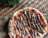 Foto langkah ke 5 dari resep Pizza sosis bakar.