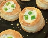A picture of step 6 of Chicken Vol-Au-Vents.