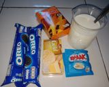 Foto langkah ke 1 dari resep Oreo Cheesecake Lumer dan Simple.
