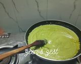 A picture of step 2 of Green Pea Laddoos.