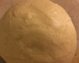 A picture of step 5 of Black and White Conchas 🤍.