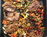 Foto del paso 4 de la receta: Bifes a la criolla en Plancheta