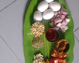 முட்டை ஆம்லெட் கிரேவி (Muttai omelette gravy recipe in tamil) ரெசிபி ஸ்டேப் 1 புகைப்படம்