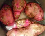 A picture of step 2 of Sweet potatoes.