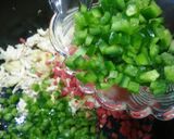A picture of step 3 of Hot and sour soup.