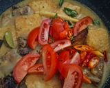 Foto langkah ke 6 dari resep Mangut Ikan Asap dan Tahu.