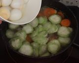 Foto langkah ke 3 dari resep Sup Oyong Campur.