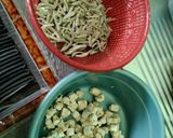 Foto langkah ke 1 dari resep Sambal teri rebus tempe.