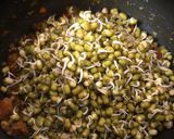 A picture of step 8 of Sprouted Green Gram (Moong) Curry.
