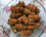 A picture of step 5 of Red Lentil Patties.