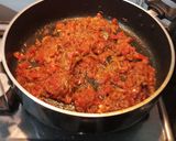 A picture of step 7 of Rajma Biryani.