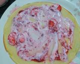A picture of step 4 of Berry Bliss pan crepe.