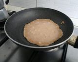 A picture of step 3 of Oat and Banana Pancakes.