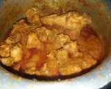 A picture of step 1 of Chicken Biryani.