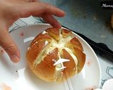 Foto langkah ke 5 dari resep Roti Korea ~Korean Cream Cheese Garlic Bread.