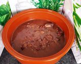 A picture of step 6 of Boeuf Bourguignon.