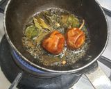 A picture of step 7 of Chettinad Tomato Chutney.