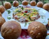 कचोरी चाट+ मिनी गोटा कचोरी (kachori chaat recipe in marathi) रेसिपी स्टेप 7 फोटो