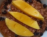 Φωτογραφία βήματος 3 της συνταγής Porridge σοκολατένιο με μάνγκο!