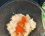 A picture of step 1 of Chicken Manchurian.