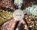 Foto langkah ke 5 dari resep Donat pizza eggless.