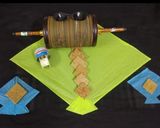 A picture of step 4 of Til chikki.