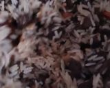 Foto del paso 3 de la receta: Arroz parbolizado (vaporizado) especiado y con hongos de pino 🍄🌲 Plato de arroz vegano y completo