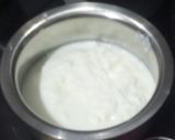 A picture of step 2 of Dry Fruit Sweet Raita.