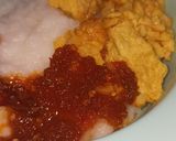 Foto langkah ke 5 dari resep Bubur sambal pedas.