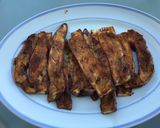 Une image de l'étape 6 de Aubergines chinoises au pesto rouge (à la plancha).