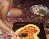 Foto langkah ke 6 dari resep Pizza Ayam.