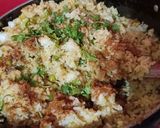 A picture of step 5 of Tawa pulav.