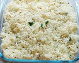 A picture of step 3 of Jeera Rice.
