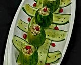 A picture of step 4 of Cucumber Quinoa Salad.