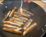 Foto del paso 3 de la receta: Navajas con salsa de kimchi