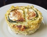 Une image de l'étape 1 de Flans de courgettes.