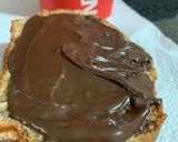 Foto del paso 7 de la receta: Banana bread con crema de chocolate fit🍌🍌🍫🍫
