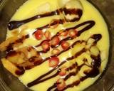 Fruit custard pudding recipe step 4 photo