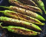 उपवासाच्या भरल्या मिरच्या (upwasachya bharlya mirchya recipe in marathi) रेसिपी स्टेप 6 फोटो 
